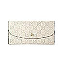 Blanc Gucci Continental Porte-Monnaie Avec Verrouillage Détail G